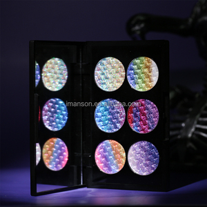 Ba chiều siêu sắc tố multi-chrome Eyeshadow Palette cao sắc tố Chrome Eyeshadow 5 trong 1 cầu vồng Duochrome Eyeshadow - Product Image 1