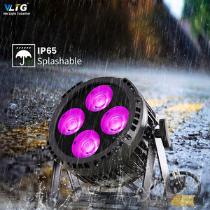 Đèn <span class=keywords><strong>Par</strong></span> Cob <span class=keywords><strong>Led</strong></span> Chống Nước Mini 512 W 4*50W Độ Sáng Cao Màu Trắng Dmx 180 Rgbw - Product Image 1