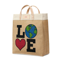 Sacs fourre-tout en toile de jute, en toile de jute, fabriqués à la main, pour cadeaux, plage, sacs de transport, sacs de shopping, fabriqués au Bangladesh et en Inde