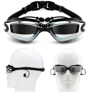 Vente en gros Lunettes de natation anti-buée unisexes pour adultes Protection UV Monture en silicone étanche pour hommes et femmes - Product Image 5