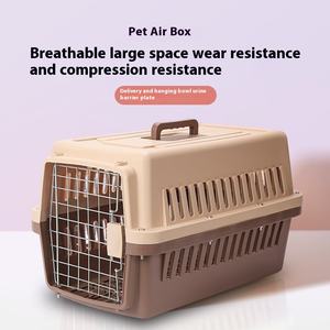 Portable Pet Flight Case Cage De Voiture Petit Moyen Grand Chiens Chats En Plein Air Pet Carrier pour Une Utilisation De L'aéroport - Product Image 4