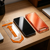 Meilleures ventes : Protection d'écran en verre trempé 2.5D 9H 0.3mm d'épaisseur, anti-traces de doigts, anti-espionnage, sans bulles, avec élimination automatique de la poussière