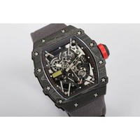 Hochwertige Tonneau-Saphirkristall-Uhr mit Gangreserve, Carbonfaser, 24mm 41mm, Top-Level Business-Modeuhr für Herren, Mechanisch