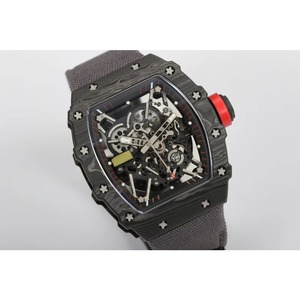 High-quality Tonneau Sapphire Crystal <b>Watch</b> Power Reserve Carbon Fiber for Top-level Business Fashionable Men's <b>Mechanical</b> - Product Image 3