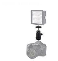 Mini caméra berceau trépied rotule stabilisateur support lumière Flash support support support 1/4 pouces adaptateur de chaussure chaude avec Clip