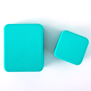 Scatola per Gioielli di Lusso Quadrata con Coperchio a Cerniera, Confezione Premium per Anelli, Collane <span class=keywords><strong>e</strong></span> Accessori - Product Image 4