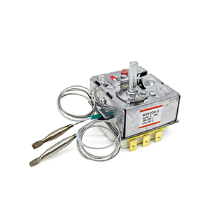 Промышленный капиллярный термостат с приводом под давлением, электрический, металлический, автоматический, 310°C, макс. 250В, 16А, для нагревателей - Product Image 5