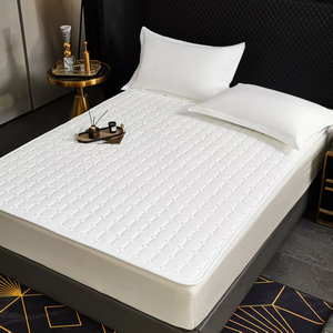 100% Polyester Mattress Protector Cover Quilted <strong>Fitted</strong> <strong>Sheet</strong> with <strong>Deep</strong> Pocket Breathable Waterproof Mattress Pad for All Season - Product Image 2