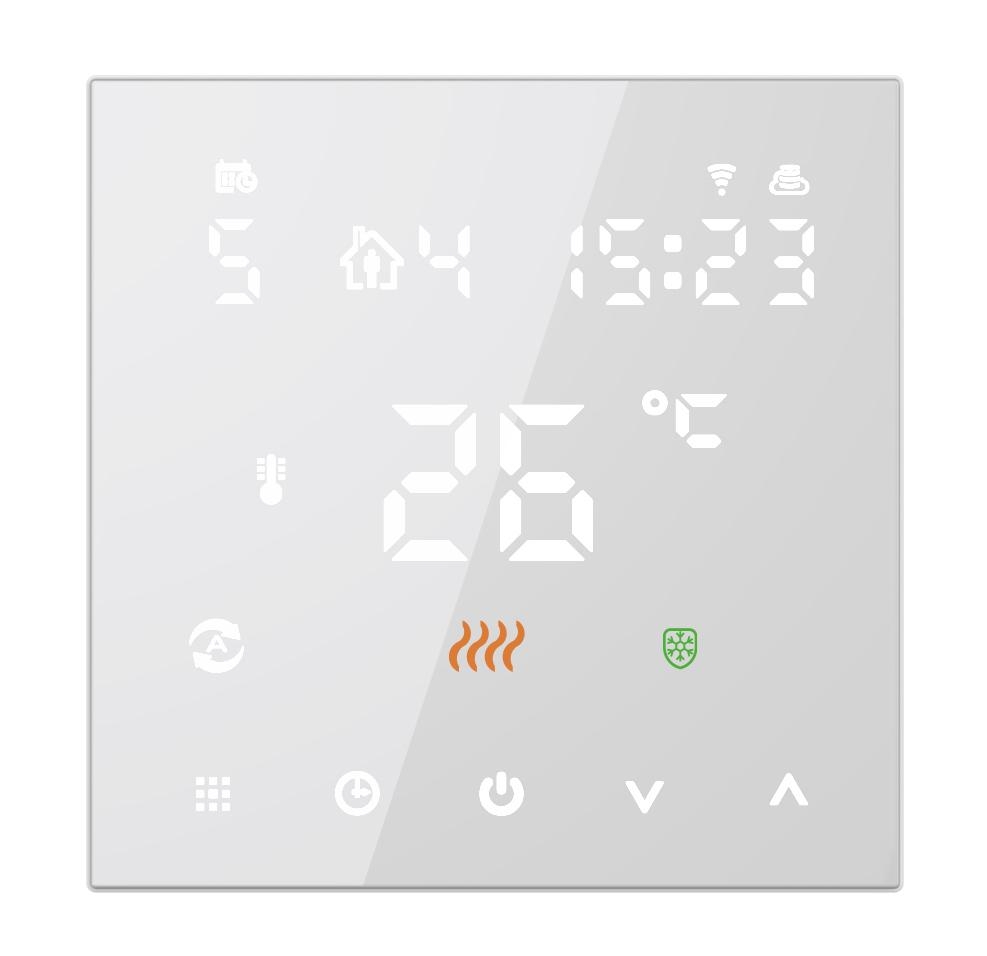 OEM ODM Tuya умный Wi-Fi Электрический водяной светодиодный термостат, система подогрева пола китайского производителя с газовым котлом