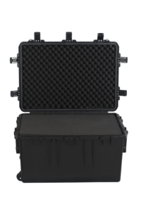 Hard Plastic <strong>Case</strong> Rolling Tool <strong>Case</strong> Photographic Equipment Transport Storage Carry Box With Custom Eva Foam
