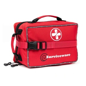 Free Sample Personalized Eco-Friendly Zipper First Aid Kits Survival Emergency Supplies <b>Medical</b> Pouch <b>Bag</b> Training Safety - Product Image 2
