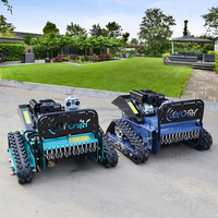 Robot tondeuse à gazon autopropulsé, télécommande, tracteur marcheur, machine à couper l'herbe de jardin, tondeuse à gazon automatisée