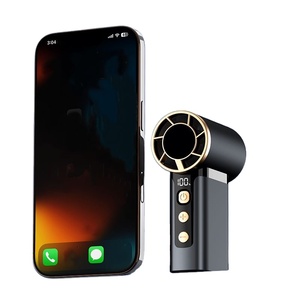 Mini Ventilador Portátil Recargable de Alta Velocidad sin Escobillas, 10M/S, Viento Fuerte, para Exteriores y Viajes - Product Image 1