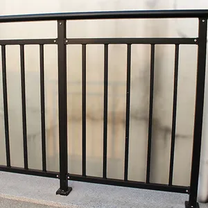 Metal cast iron corridor porch veranda aluminum railing for turkey balcony staircase fence