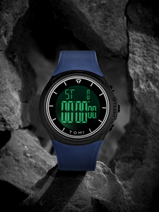 นาฬิกาข้อมือดิจิตอลอิเล็กทรอนิกส์ <span class=keywords><strong>TOMI</strong></span> T220 สำหรับผู้ชาย ขายส่ง คุณภาพสูง กันน้ำ เรืองแสง เหมาะสำหรับผู้ชายและผู้หญิง - Product Image 2