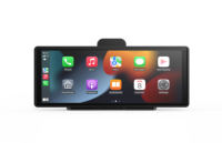 Caméra arrière universelle portable Lecteur DVD stéréo pour voiture Caméra de bord sans fil Écran tactile CarPlay Android Navigation automatique DVR