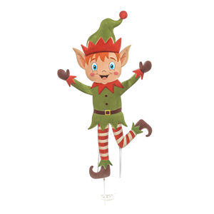 Décoration en métal en forme d'éléphant 44x74cm - Product Image 1