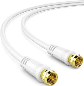 <span class=keywords><strong>Cable</strong></span> Coaxial Digital <span class=keywords><strong>SAT</strong></span> con Conector F para Antena de <span class=keywords><strong>TV</strong></span>, Router, Módems, Compatible con HD 4K UHD DVB - Alta Calidad - Product Image 6