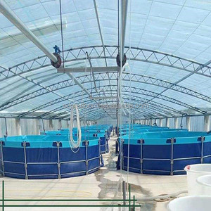 Les grandes fermes d'élevage individuel peuvent utiliser l'aquarium de poissons de réservoir rond de soutien - Product Image 6