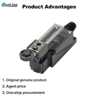 Interrupteur de fin de course YBLX-ME/8108 à réinitialisation automatique avec bras oscillant à micro-rouleau pour le contrôle de position des machines industrielles