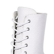 Nouvelles femmes talons hauts pôle danse chaussures bride à la cheville bottes avec <span class=keywords><strong>strass</strong></span> luxe rond Peep Toe brillant pompes plate-forme talons - Product Image 2