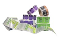 Étiquettes personnalisées en BOPP colorées, de qualité alimentaire, autocollantes, durables, imperméables, avec marquage à chaud pour sacs de nourriture pour animaux de compagnie, livraison rapide depuis Shenzhen