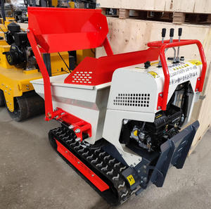 Mini Cargadora de Ruedas, 500 kg, Motor de Gasolina, Volquete Hidráulico, Color Blanco, Cargadora Frontal, Maquinaria Agrícola - Product Image 4