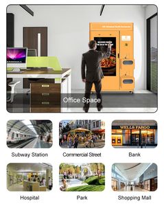 Máquina Expendedora Automática de Comida Caliente con Pantalla Táctil, Operación 24/7, Monitoreo Remoto, Cocina Instantánea de Fideos Ramen en Vaso, Acepta Tarjetas de <span class=keywords><strong>Crédito</strong></span> - Product Image 5