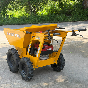Mini-dumper Derette T25, capacité 300 kg, 4x4, <span class=keywords><strong>moteur</strong></span> essence, <span class=keywords><strong>brouette</strong></span> motorisée pour la construction, le jardin, prix usine - Product Image 4