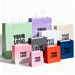 Sacchetti <span class=keywords><strong>di</strong></span> <span class=keywords><strong>Carta</strong></span> Personalizzati per Abbigliamento e Scarpe con il Tuo Logo, Borse in Cartone per Shopping e Regalo per Piccole Imprese - Product Image 5