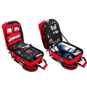 ट्रॉली वाटरप्रूफ आपातकालीन बैग के साथ पहली सहायता बैग आउटडोर मेडिकल ट्रॉमा बैग - Product Image 4