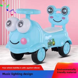 China Supply Günstiger Preis Vier Räder Schiebe wagen für Baby Kinder Kinder Fahrt auf Auto Baby Schaukel Auto Vier Räder Baby Walker zum Verkauf - Product Image 4