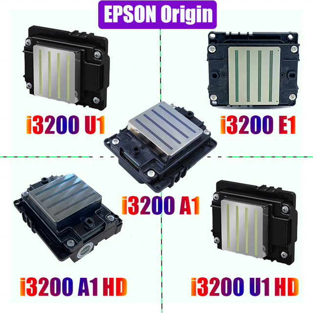 Origin New Print Head I3200 A1 4 Rows E1 Uv Print Head Cabezal I3200A1HD U1HD 8 Rows DTF I3200 Printhead for Epson I3200 DTF DTG