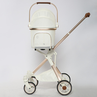 Poussette pour petit chien à 4 roues pliable pour chat avec sac de rangement