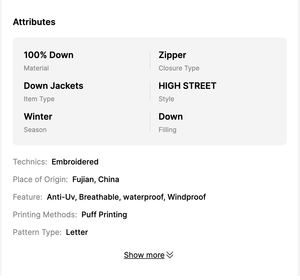 Nuevo Abrigo de Plumón Largo Unisex de Invierno de Alta Gama de Diseñador de Marcas del Norte 2025 - Product Image 6