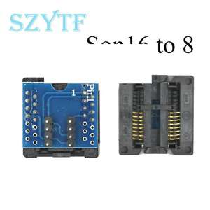BSSY) prise de gravure SOP8/14/16/18/20/24/28 à DIP 150/200/208/300mil large adaptateur de programmeur de puce étroite Test de Conversion IC - Product Image 5