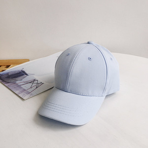 قبعة بيسبول للأطفال الصغار بألوان صلبة وتصميم جديد لعام 2021، قبعة صيفية للأطفال من القطن مع تطريز شعار مخصص بالجملة - Product Image 6