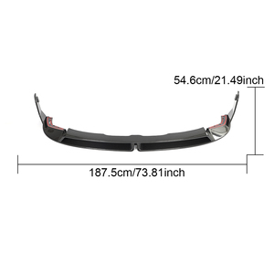 Matériau supérieur M3 M4 préimprégné lèvre de pare-chocs avant en Fiber de carbone sèche pour <span class=keywords><strong>Bmw</strong></span> <span class=keywords><strong>4</strong></span> Seriesg G80 M3 G82 M4 coupé 2 portes 2021-2022 - Product Image 2