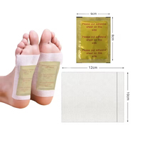 10 pièces par boîte, patchs nettoyants pour les pieds, patchs pour les pieds au gingembre et au sel, patchs détoxifiants pour les pieds Kinoki