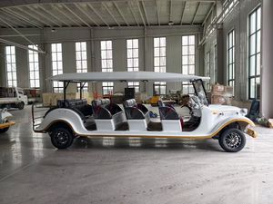 Auto Clásico Eléctrico Blanco, Auto Antiguo en Venta, Auto Clásico, Auto Turístico de Alta Calidad, Económico - Product Image 6