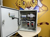 Boîtier de distribution électrique en acier galvanisé étanche IP54 pour montage en surface extérieur, armoire de commande électrique