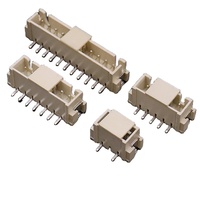Connecteur fil-carte personnalisé XH2.54 pas de 2,54 mm 2P-10P vertical/horizontal, borne en cuivre LCP 500 Mégohms, conforme RoHS