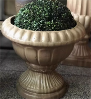 Style romain antique Forme de trophée créative Simple Charnu Plantation Art Pot en argile de magnésium fait à la main
