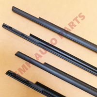 Moulures de joint d'étanchéité pour vitres de portes avant et arrière 68210-52210 68230-52180 pour Prius C (NHP10) 2012 2013 2014 2015 2016 2017 2018 2019