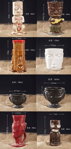 Proveedores de Tazas de Cerámica Tiki Hawaianas, Tazas Tiki con Diseño Tiki Barconic para Proveedores de Bares - Product Image 6