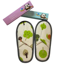 High Quality Cheap Price Luxury Waffle Slipper White Disposable Open toe Spa Slippers for Guest