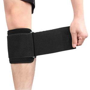 Genouillère de sport unisexe pour soutien des genoux et des jambes, coussinet orthopédique pour soulagement de la sciatique, genouillère réglable à compression - Product Image 1