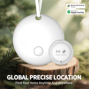 Mini Rastreador GPS Inteligente de Doble Sistema, Localizador de Llaves para Mascotas, Dispositivo de Rastreo, Encuentra Mi AirTag para Apple IOS y Google Android para Airtag - Product Image 1