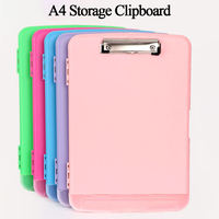 Carpeta de Archivo Plegable de Plástico PP Resistente para Oficina y Escuela, Marca WEISHENG, en Colores Macaron, con Clip para Guardar Documentos
