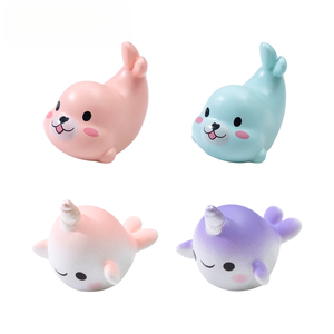 Ornements micro-paysagiques d'animaux marins Weij, accessoires de bricolage pour aquarium, mignons phoques, licornes marines, décoration de bonsaï - Product Image 5